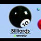 Billiards Logo - VideoHive Item for Sale