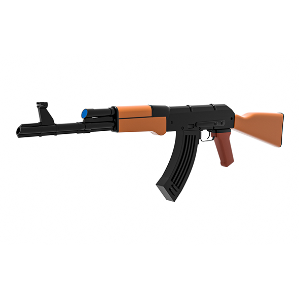 Automatic Weapon 3D Model