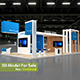 3D Stand Booth - 3DOcean Item for Sale