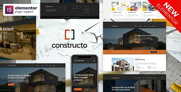 Constructo - Construction WordPress Theme