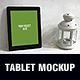 Country Style Tablet Mockup - GraphicRiver Item for Sale