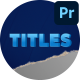 Animation Titles - VideoHive Item for Sale