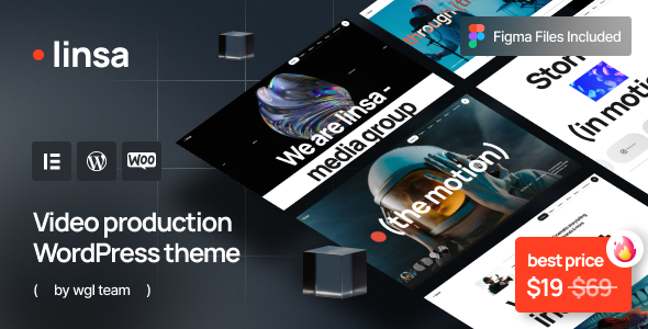 Linsa - Video Production WordPress Theme