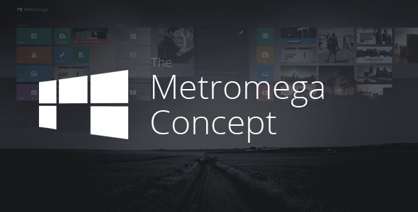 Metromega - Responsive HTML5 Metro Template