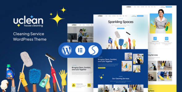 Uclean - Cleaning Service WordPress Theme