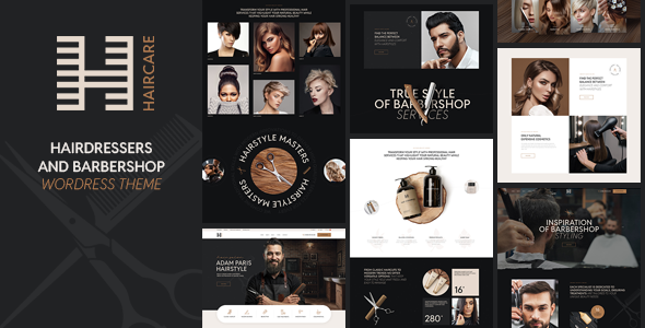 Haires - Hair Salon and Hairdresser WordPress Theme