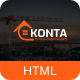 Konta - Construction & Real Estate Company HTML Template - ThemeForest Item for Sale