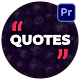 Quotes - VideoHive Item for Sale
