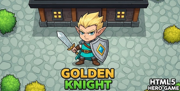 Golden Knight - Html5 Hero Game