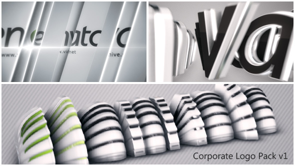 Corporate Logo Pack - Element 3D