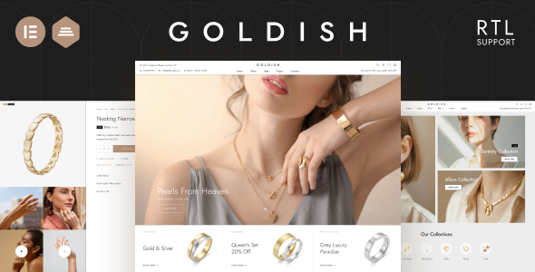 Goldish - Jewelry Store WooCommerce Theme