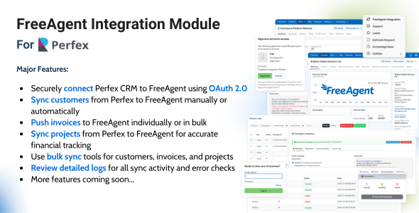 FreeAgent Integration Module for Perfex CRM