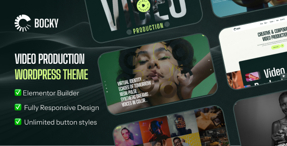 Bocky - Video Production WordPress Theme