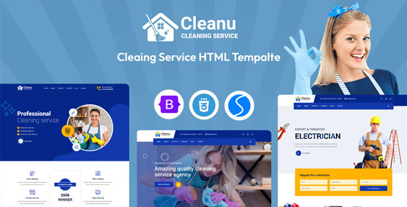 Cleanu - Cleaning Services HTML Template