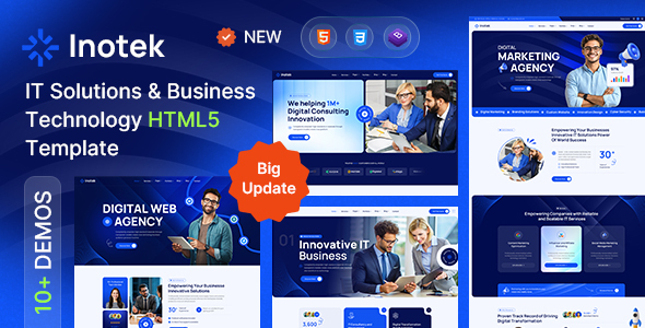 Inotek – IT Solutions & Business Technology HTML5 Template