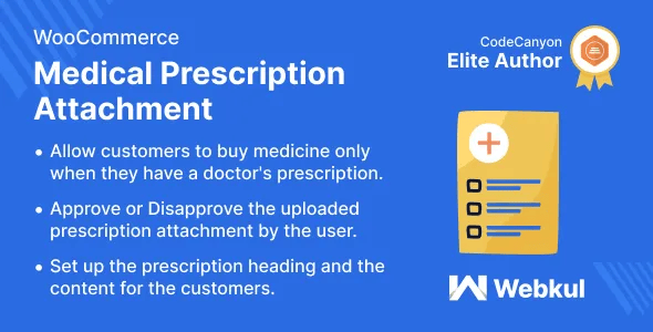 Medical Prescription Attachment Plugin for WooCommerce