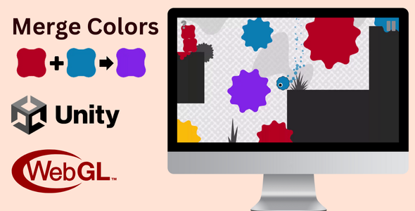 Color Merge Platformer Unity Game Template