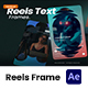 Vertical Reels Text Frames - VideoHive Item for Sale