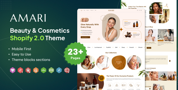 AMARI - Modern eCommerce Shopify Theme