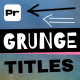 Dynamic Grunge Lower Thirds - VideoHive Item for Sale