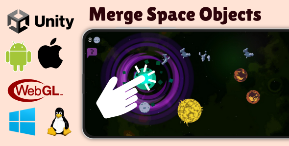 Space Merge Unity Game Template