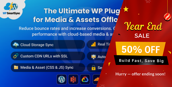 WP SmartSync - WordPress Plugin for Offloading Media & Assets CDN / Cloud Storage