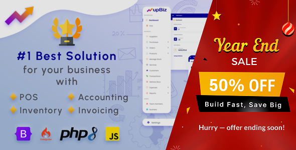 POS - upBiz POS ( Point of Sale ), Inventory, Accounting, Invoicing for Small / Medium Businesses