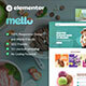 Mello - Ice Cream Shop & Company Elementor Template Kit - ThemeForest Item for Sale