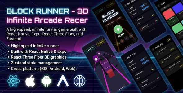 Block Runner - 3D Infinite Arcade Racer