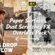 Paper Surface Dust & Scratches FX Overlays Pack MOGRT - VideoHive Item for Sale