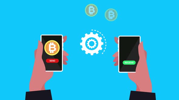 peer to peer exchange of bitcoin between two mobile wallets
