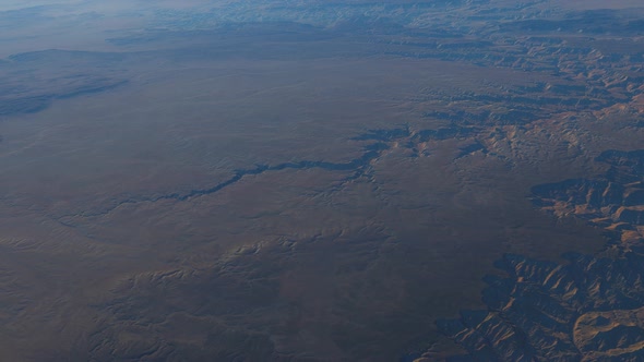 Cinematic Shot of Grand Canyon From Space alt