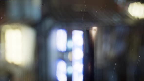 Urban Scene at Rainy Night alt