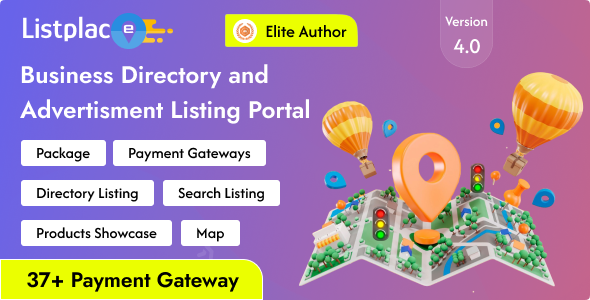Listplace - A Complete Local Business Directory Listing Platform