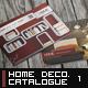 A5 Home Decoration Catalogue Template - GraphicRiver Item for Sale