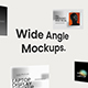Wide Angle Website Mockup - VideoHive Item for Sale