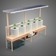 Iot Solar Panel Hydroponic Aeroponic Plant Dutch Bucket System - 3DOcean Item for Sale
