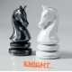 Modern Knight Chess Piece 3D Print Model - 3DOcean Item for Sale