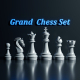 Grand Chess Pieces Set 3D Print Model - 3DOcean Item for Sale