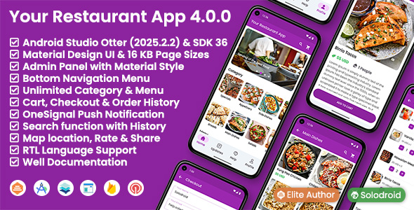Your Restaurant App