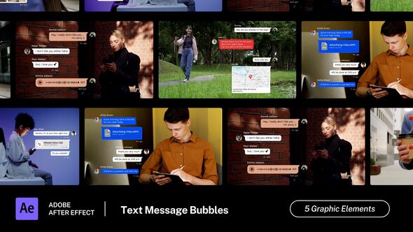 Text Message Bubbles
