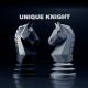 Unique Knight Chess Piece 3D Print Model - 3DOcean Item for Sale