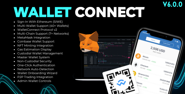 Wallet Connect for Bicrypto - Web3 Authentication, Multi-Wallet Support & Blockchain Integration Add