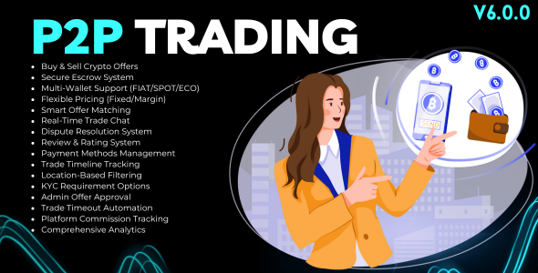 P2P Trading for Bicrypto - Peer-to-Peer Marketplace, Escrow System & Dispute Resolution Addon