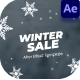 Winter Sale Fashion Promo After Effect - VideoHive Item for Sale