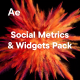 Social Metrics & Widgets Pack - VideoHive Item for Sale