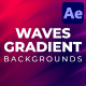 Waves Gradient Backgrounds - VideoHive Item for Sale
