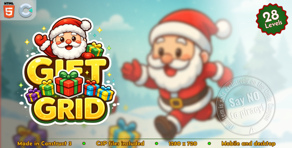 Gift Grid - HTML5 Casual game