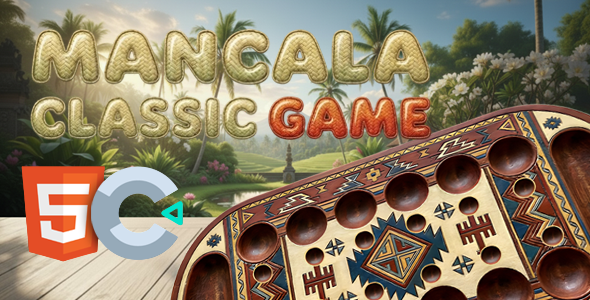 Mancala Classic Game(Game HTML5 - Construct 3)