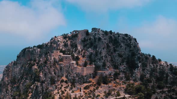 Castle at top of the mountain